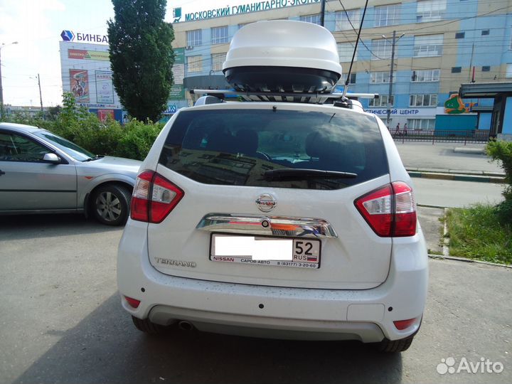 Багажник бокс на крышу Nissan Terrano (2014)