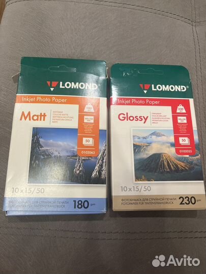 Фотобумага lomond 10x15