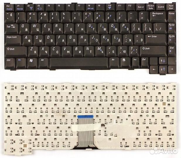 Клавиатура для Dell Inspiron 1200, 2200 черная