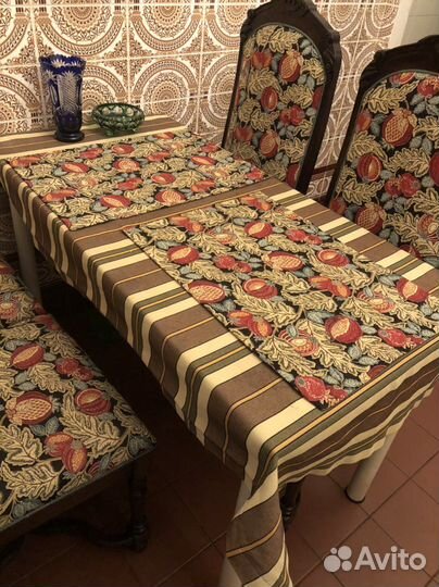 Пошив мебельных чехлов, штор, скатертей, подушек