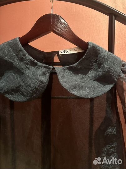 Блузка из органзы zara