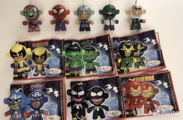 Киндер коллекция Marvel киндер-сюрприз