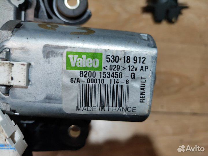 Мотор стеклоочистителя задний Renault Scenic Ii