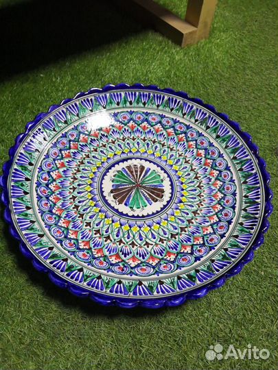 Ляган Риштанская Керамика 42 см