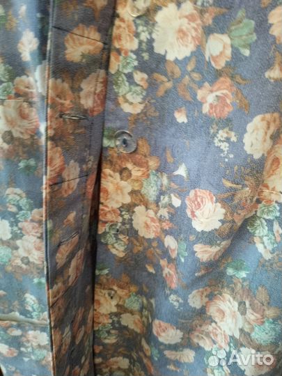 Пиджак джинсовый