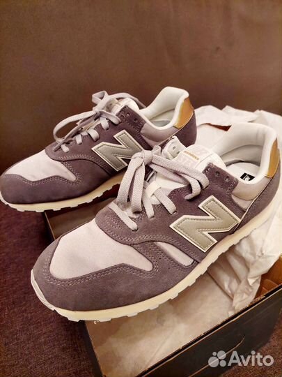 Серые кроссовки New Balance 373