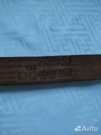 Мужской кожаный ремень