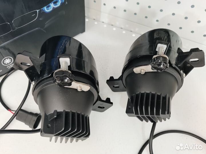 Противотуманки Bi led линзы Renault Рено premium