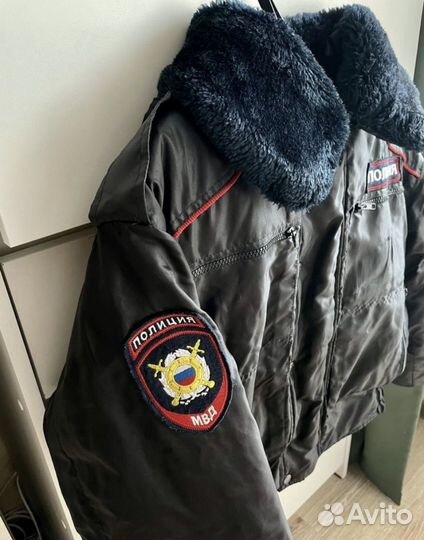 Бушлат зимний полиция куртка