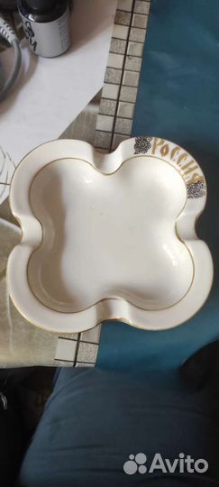 Фарфоровая пепельница