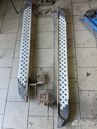 Пороги на renault duster