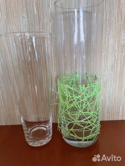 Ваза для цветов стекло