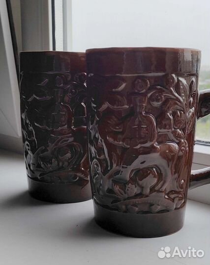 Кружка керамическая СССР 2 шт