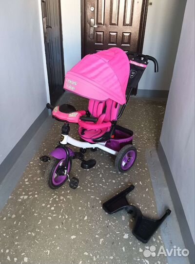 Детский велосипед с ручкой бу