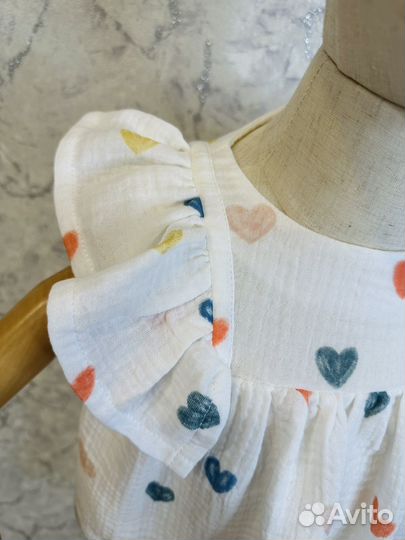 Костюм из муслина детский для девочек