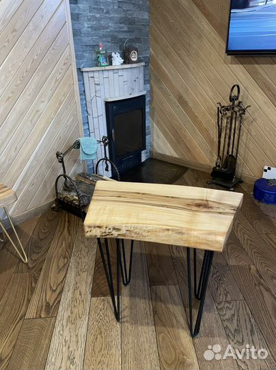 Прикроватный столик лофт