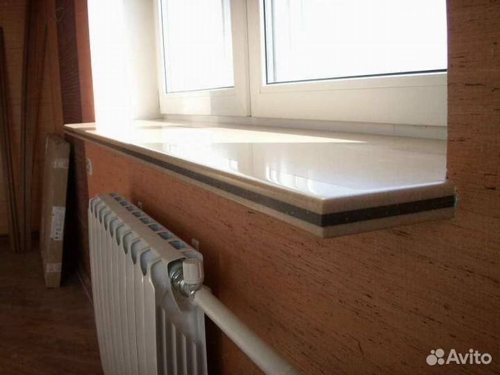 Подоконник из искусственного камня с доставкой
