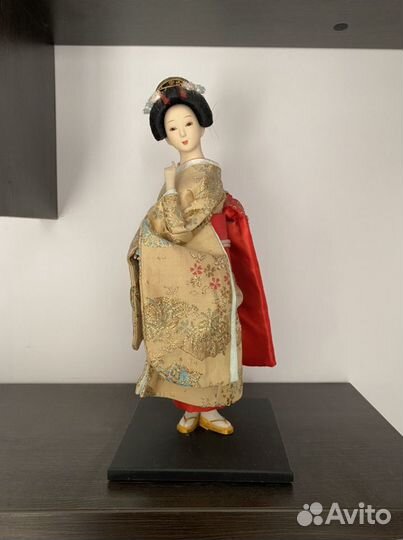 Кукла для интерьера «Японская гейша»