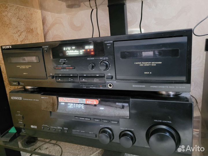 Кассетная дека Sony TC-W435
