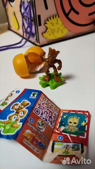 Киндер сюрприз герои Marvel