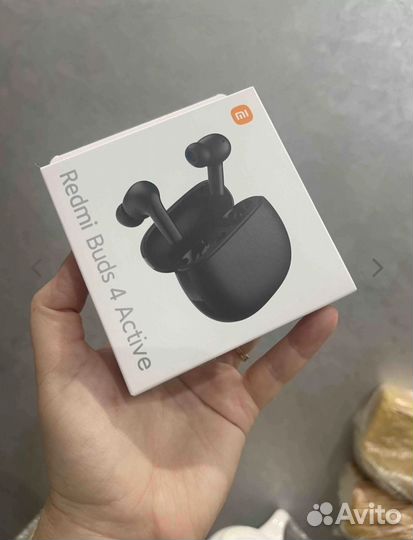 Наушники Xiaomi Redmi Buds 4 беспроводные, черные