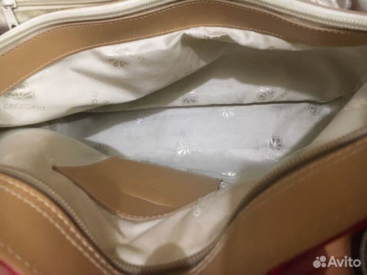 Сумка Di Gregorio (Италия) кожа натуральная