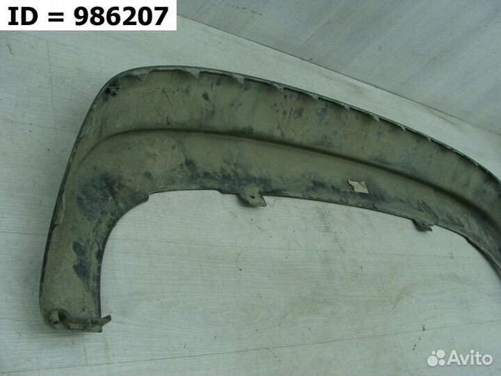 Спойлер заднего бампера Kia Rio