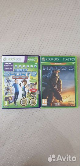 Игровая приставка Xbox 360 с играми