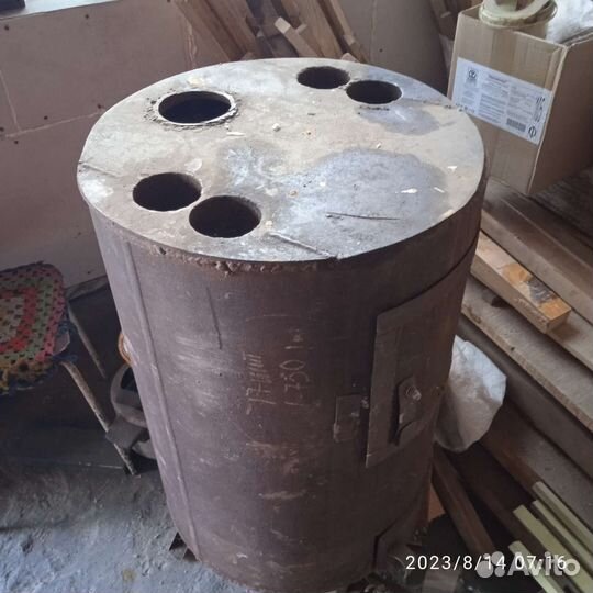 Печь буржуйка для гаража