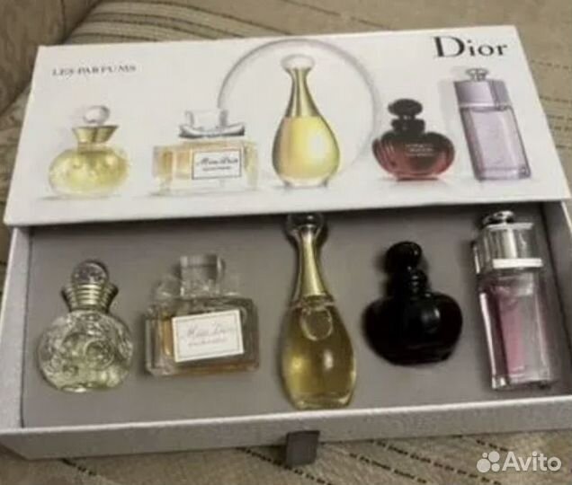 Подарочные наборы Chanel и Dior