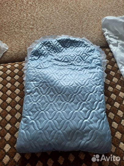 Конверт на выписку для мальчика зима