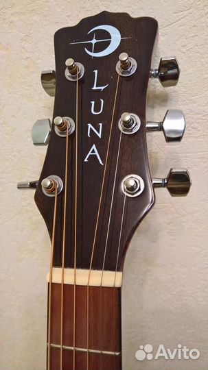 Электроакустическая гитара Luna (USA) новая