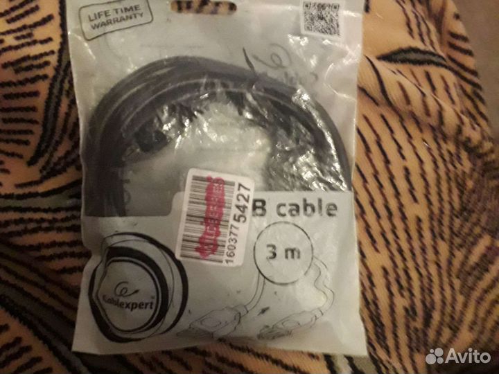 Кабель usb 3 метра