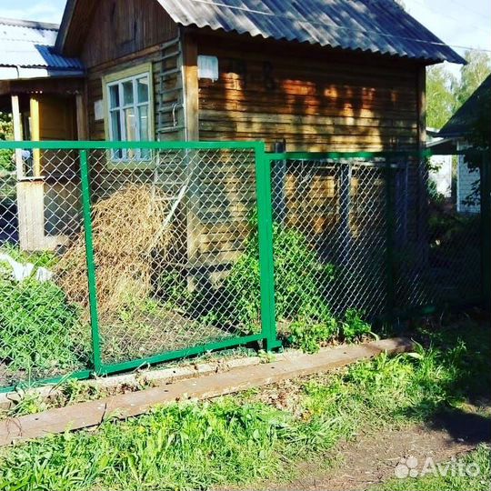 Забор сетка рабица