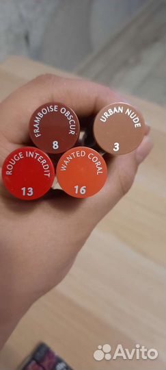 Помада Nars, Siate, Живанши, тени люкс