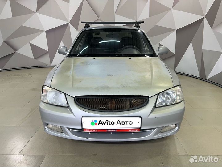 Hyundai Accent 1.5 МТ, 2004, 252 097 км