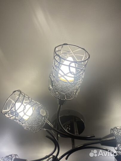 Люстра потолочная, современная, новая