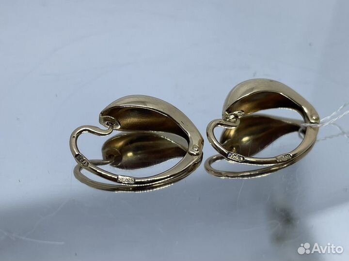 Золотые серьги СССР