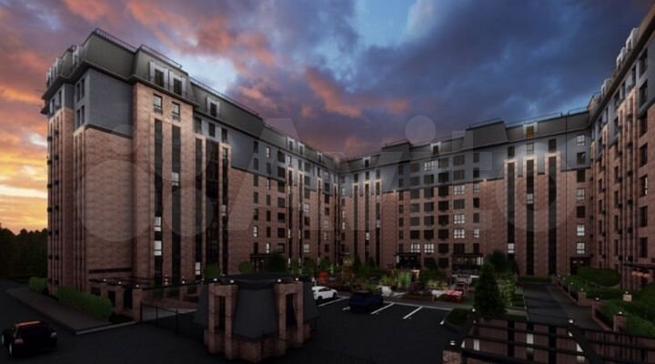 2-к. квартира, 58,9 м², 5/8 эт.