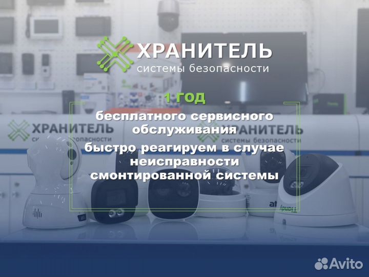 Система видеонаблюдения для участка, камеры