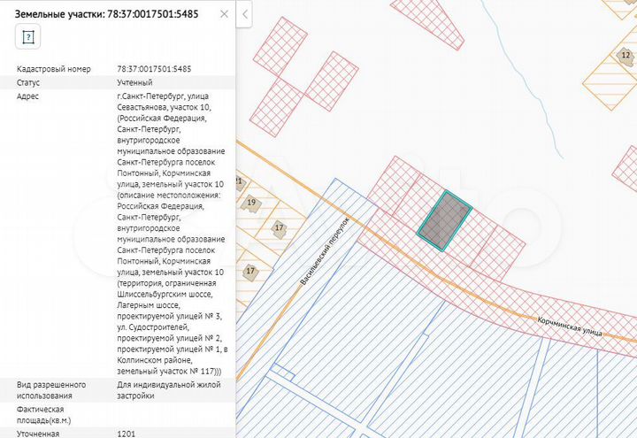 Участок 12 сот. (ИЖС)