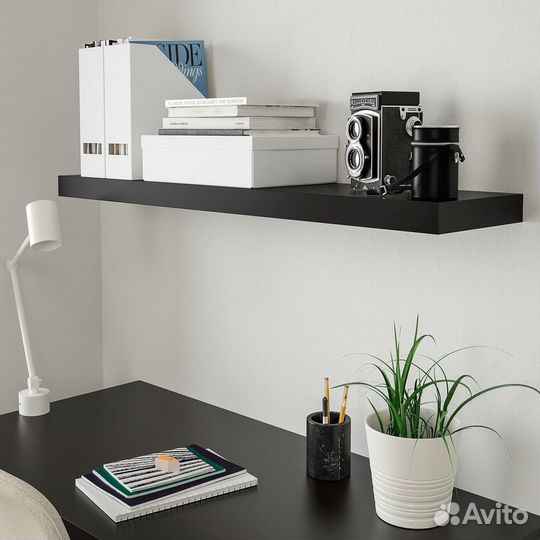 Полка навесная IKEA lack, 110x26 см