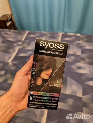 Краска для волос Syoss 31 темно-каштановый