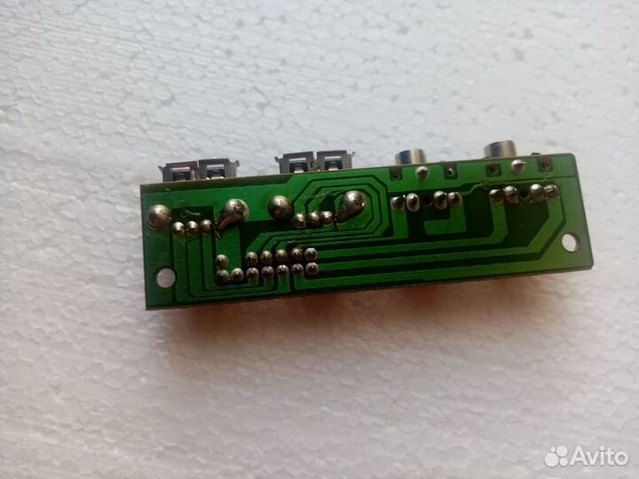 Передняя панель корпуса пк USB х2 2.0 + Audio Jack