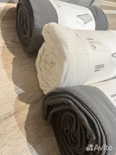 Плед из Икея 150х250 Индира Indira IKEA