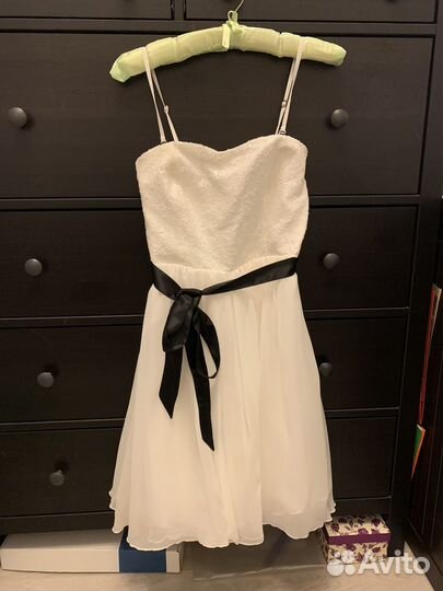 Платье белое с болеро S vila