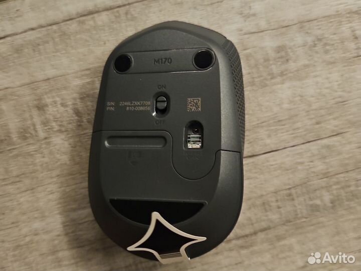 Мышка logitech беспроводная m170