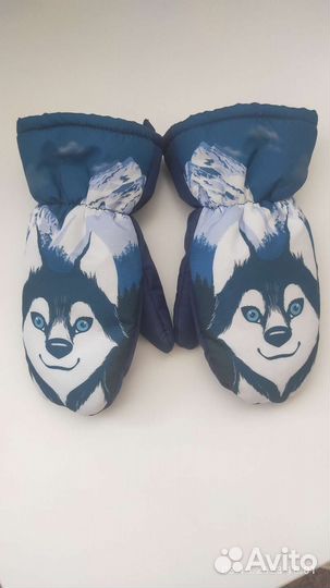 Варежки зимние новые 13 размер