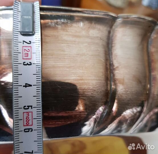 Посеребренная чаша