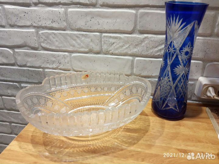 Хрусталь, стекло СССР